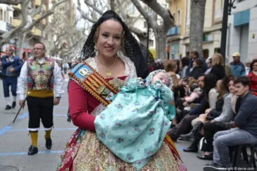 Ofrenda Fallas Dénia 2018 – Falleras mayores de Dénia de otros años