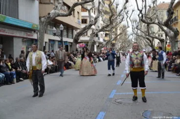 Ofrenda Fallas Dénia 2018 – Ex Presidentes Junta Local Fallera de Dénia