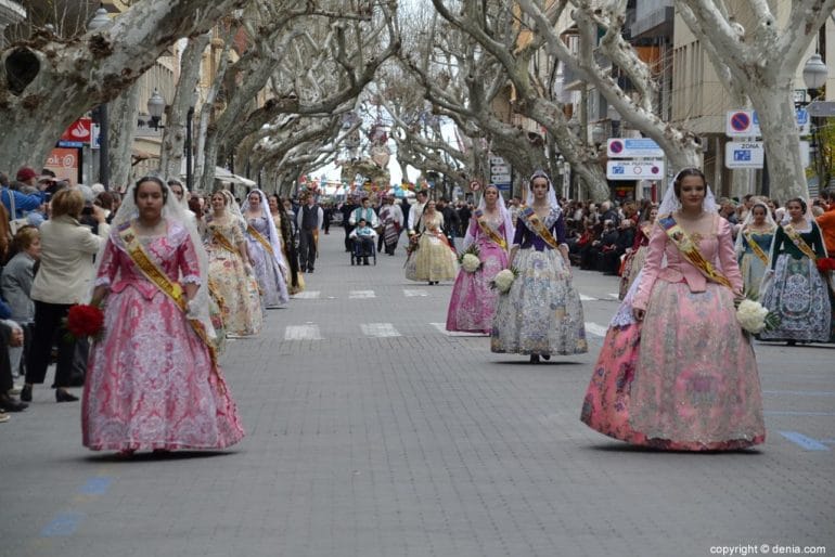 Ofrenda Fallas Dénia 2018 - Falla Darrere del Castell
