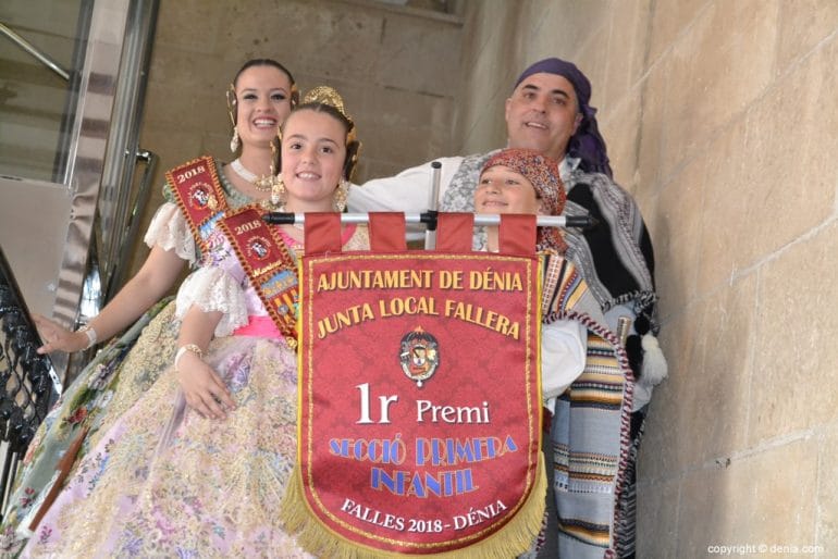 Premios Infantiles fallas Dénia 2018 - Cargos de Port Rotes