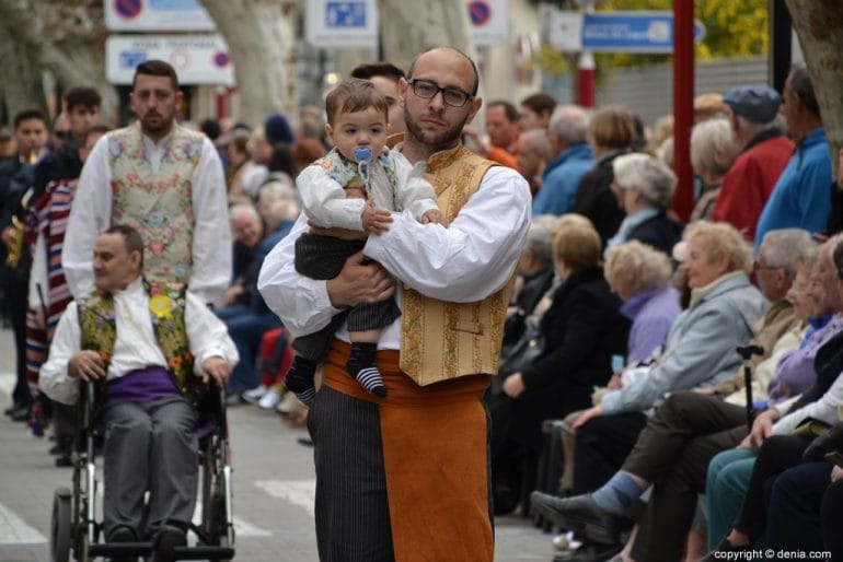 Ofrenda Fallas Dénia 2018 - Falla Darrere del Castell