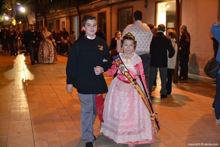 Entrada de Bandas Fallas de Dénia 2018 - Cargos Falla Centro