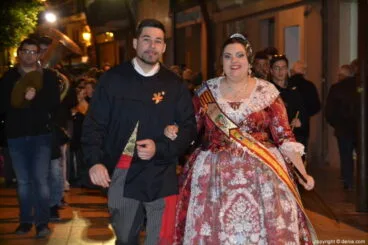 Entrada de Bandas Fallas de Dénia 2018 – Cargos Falla Centro