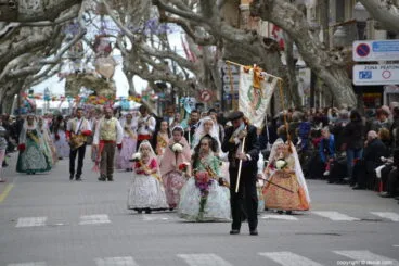 Ofrenda Fallas Dénia 2018 – Falla Les Roques