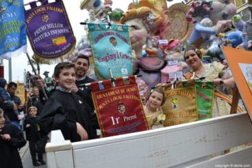 Premios Infantiles fallas Dénia 2018 – Cargos de la falla Centro