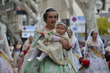 Ofrenda Fallas Dénia 2018 – Falla Les Roques