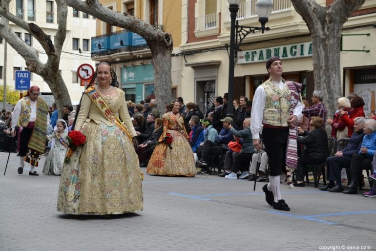 Ofrenda Fallas Dénia 2018 - Falla Campaments