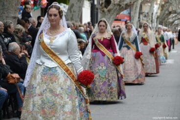 Ofrenda Fallas Dénia 2018 – Falla Saladar