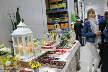 Mesa de quesos Catering Salones Carrasco