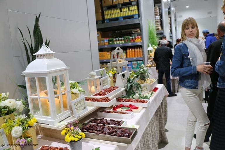 Mesa de quesos Catering Salones Carrasco