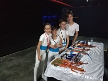 Alumnos de Babylon en el concurso de danza Anaprode 2018