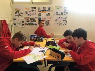 Alumnos de Primero de Secundaria