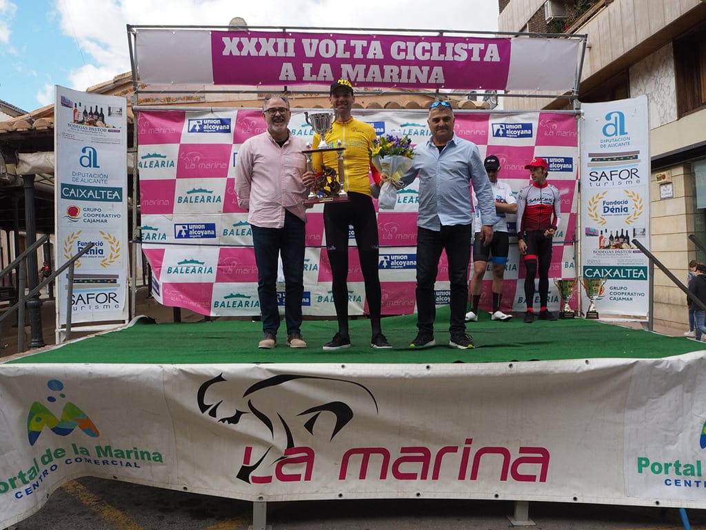 antonio sabater ganador de la volta ciclista a la marina