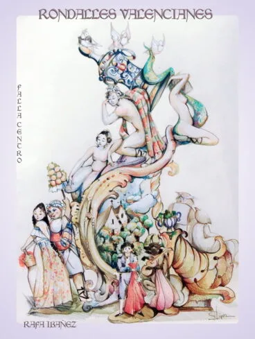 Boceto Falla Centro 2018