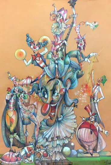 Boceto Falla París Pedrera 2018