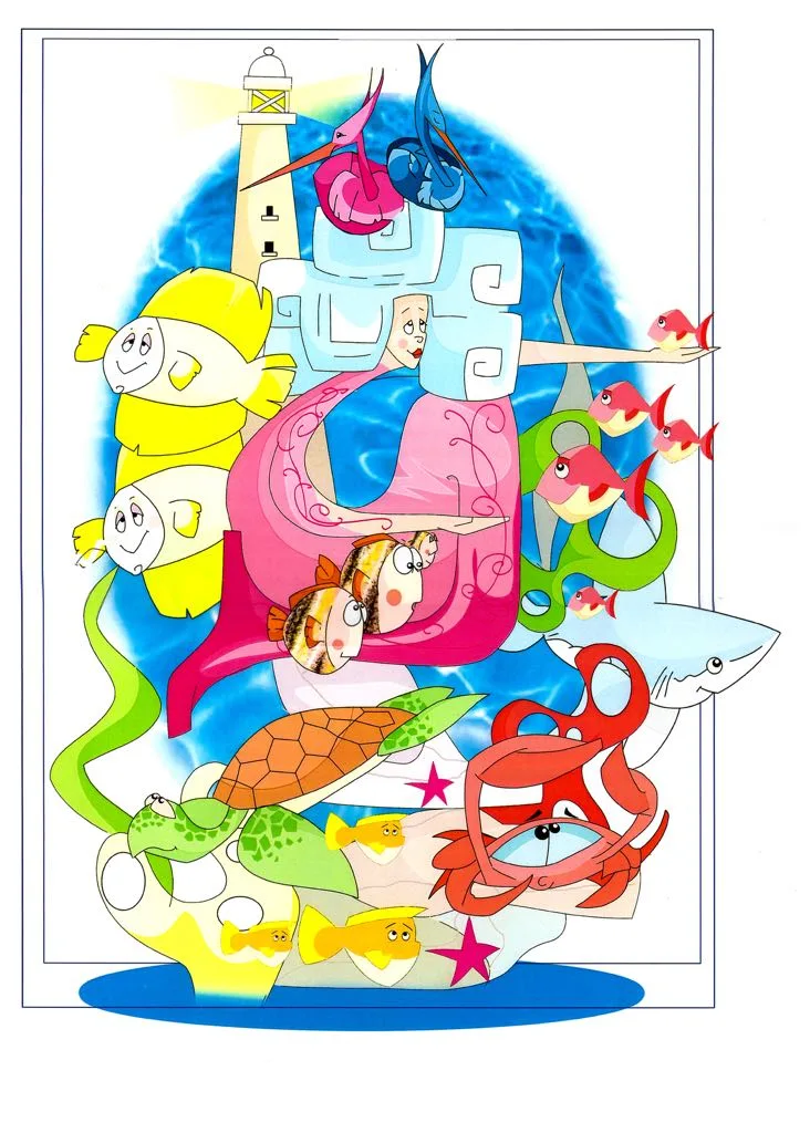 Boceto Falla Saladar Infantil 2018