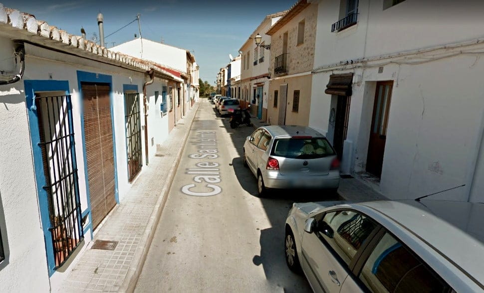 calle santissima trinitat denia