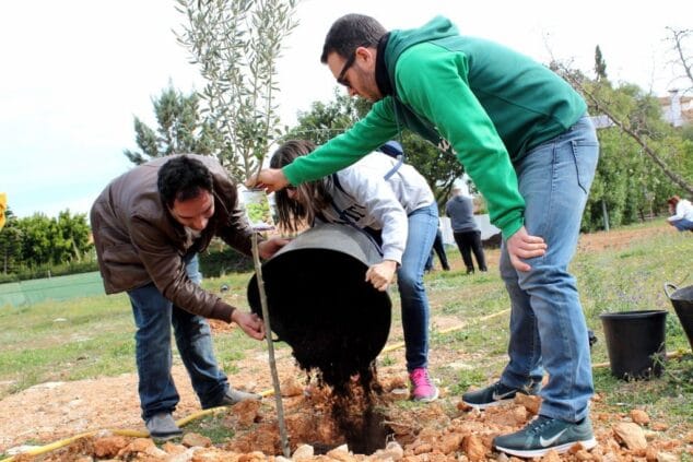 celebracion del dia de los bosques en denia