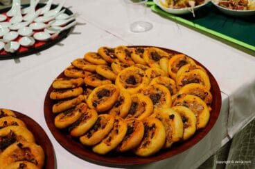 Cocas del catering Salones Carrasco