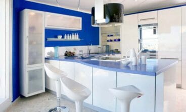 Cocina azul Hermanos Camino