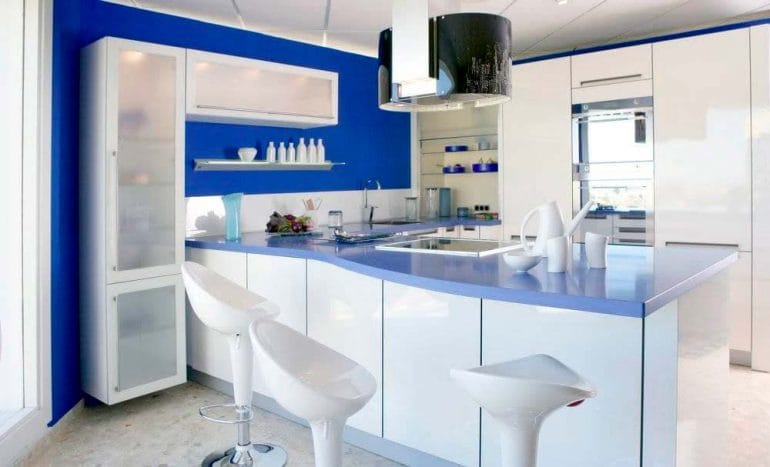 Cocina azul Hermanos Camino