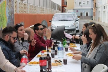 comida de la apunta en la falla oeste