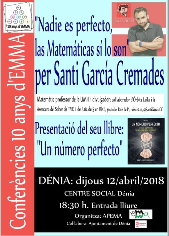 conferencia santi garcia cremades en denia