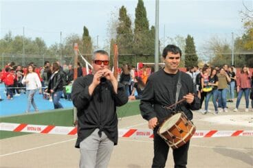 Cremà de la falla del colegio Paidos