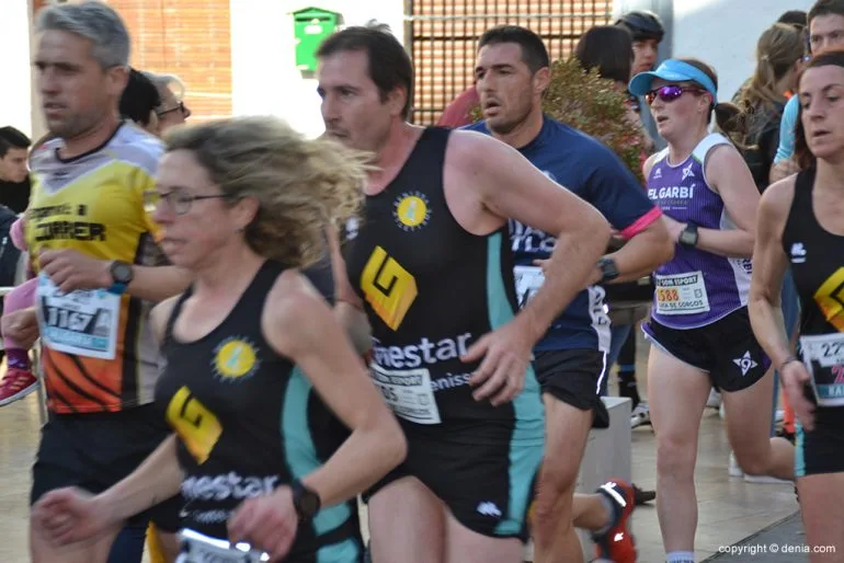 David Ribes durante la carrera