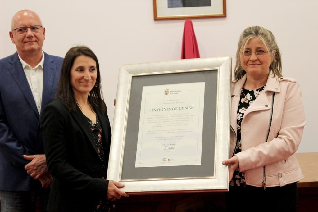 diploma homenaje a las mujeres del mar