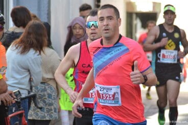 El dianense Carlos en plena carrera