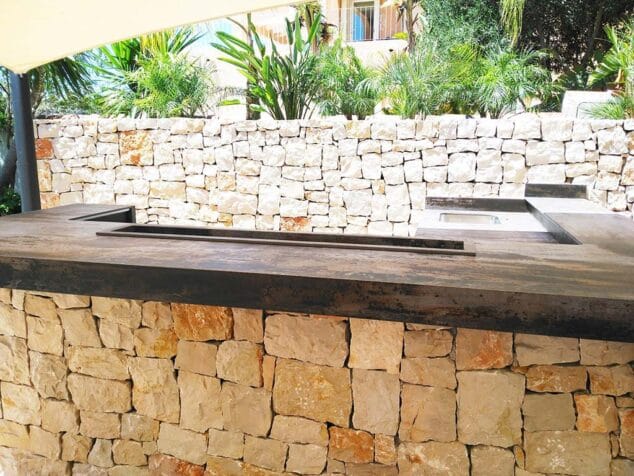 encimera para cocina exterior marbrestone