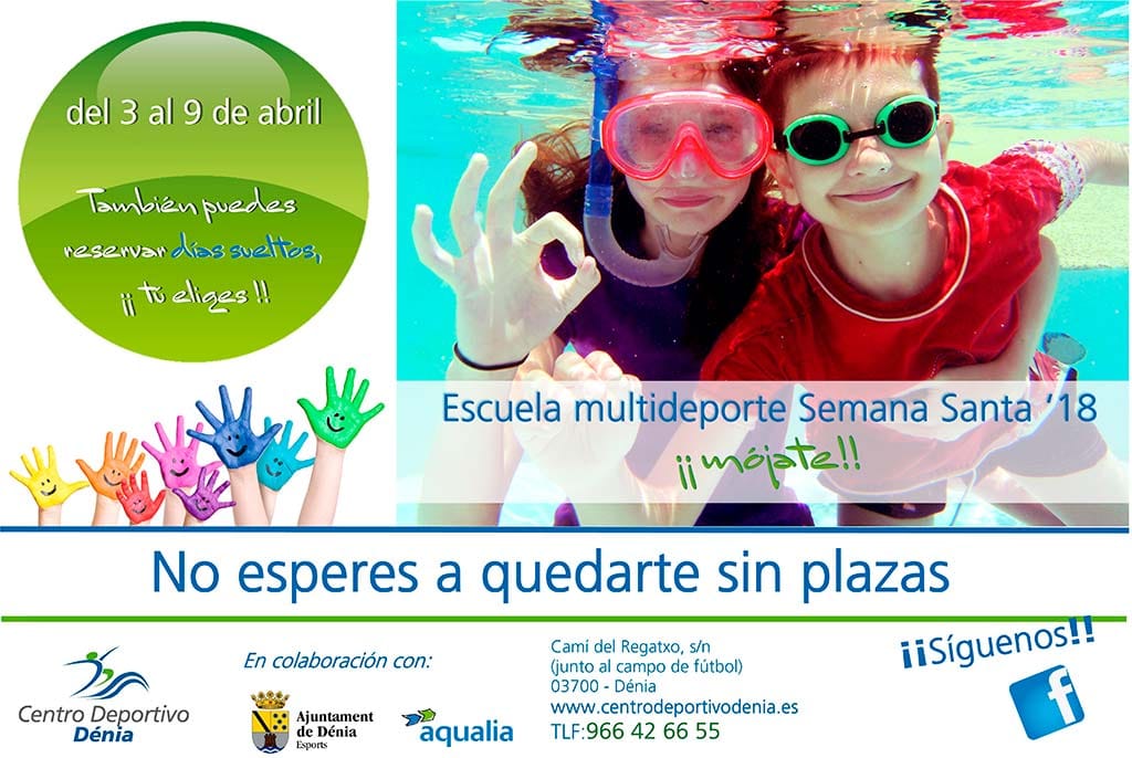 escuela multideporte centro deportivo denia