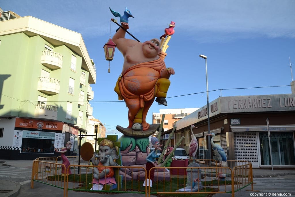 falla darrere del castell 2018