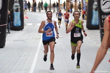 Franc López junto a Víctor Fernández