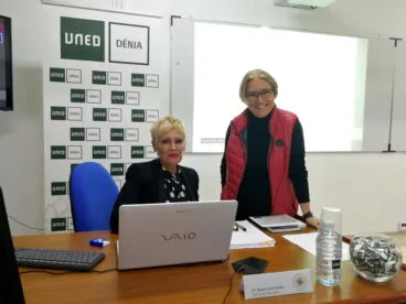 joana canet en las jornadas uned de denia
