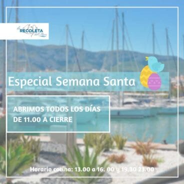 La Recoleta del Mar esta semana santa