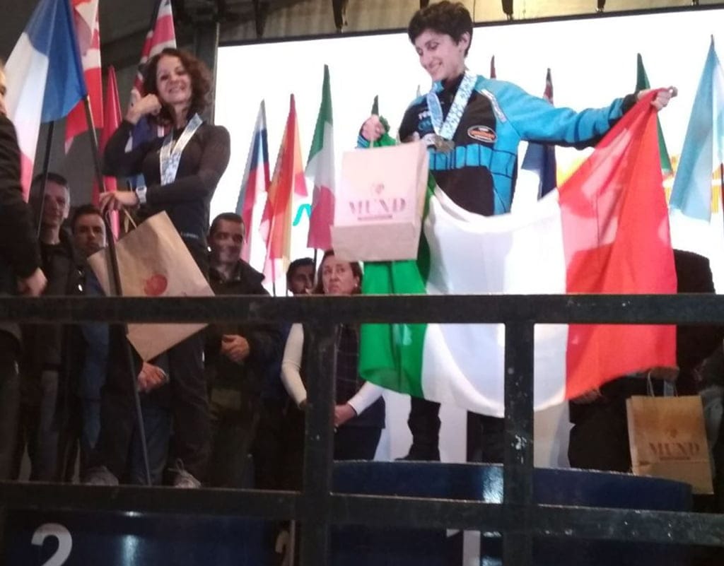 laurence rastell en el podio