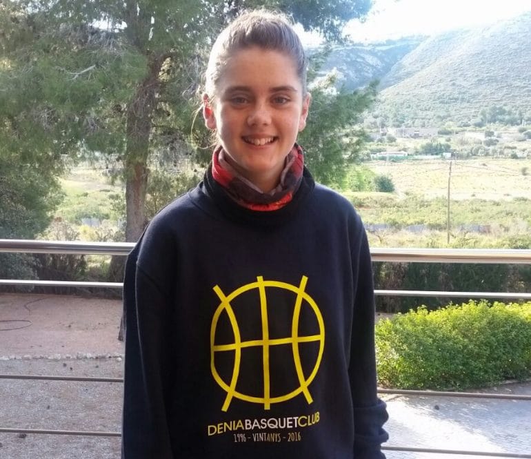 Marta Chico en la preselección alevín valenciana