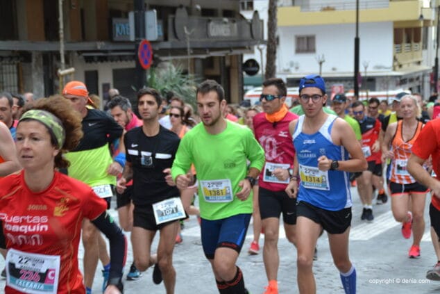 osca fornes durante la carrera