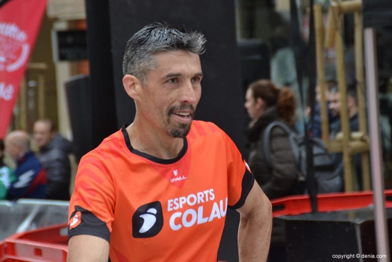 Pedro Martínez en meta