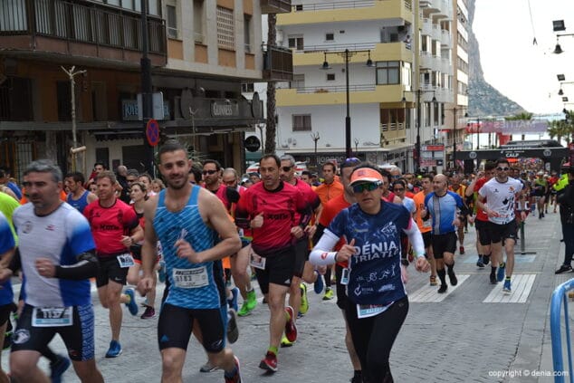 primeros metros de la carrera