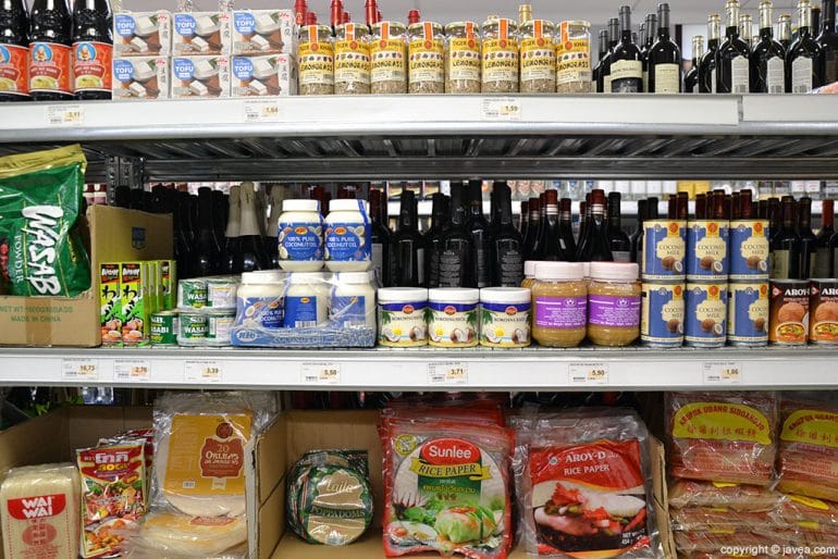 Productos asiático Puga Cash&Carry Jávea