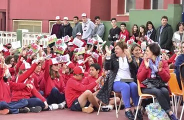 Recepción Eramus Plus Colegio Paidos