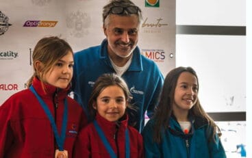 Regatistas RCND en Optiorange Marzo 2018