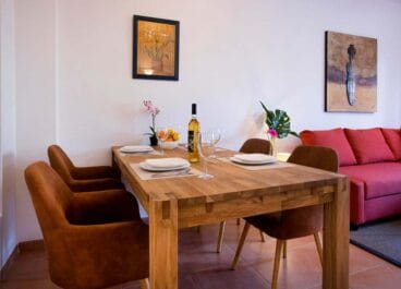 Sala de estar Aguila Rent a Villa