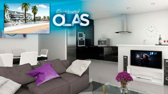 sala de estar las olas