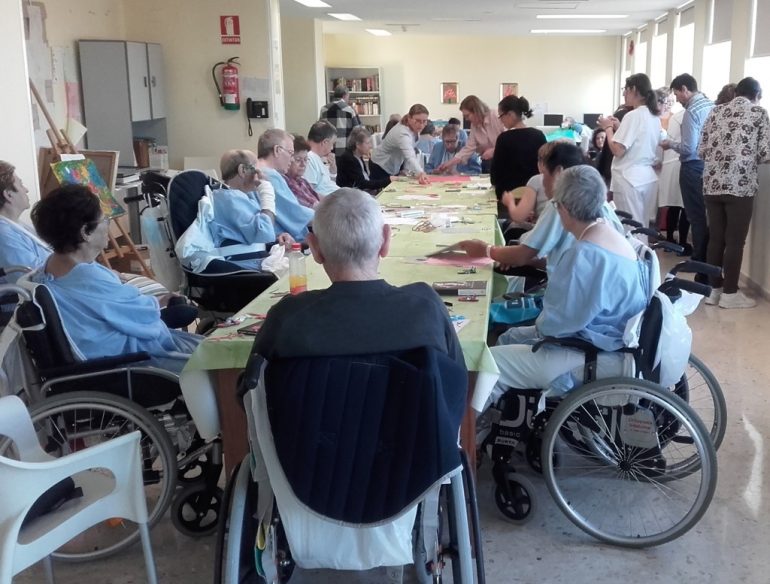 Fallero workshop at the Hospital of La Pedrera