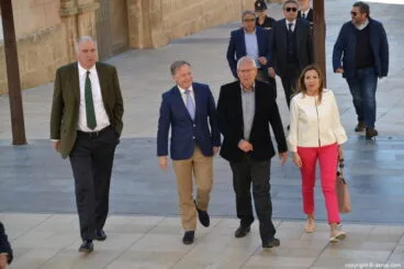 Inauguración de la escalera del Duc de Lerma – Llegada del delegado del Gobierno