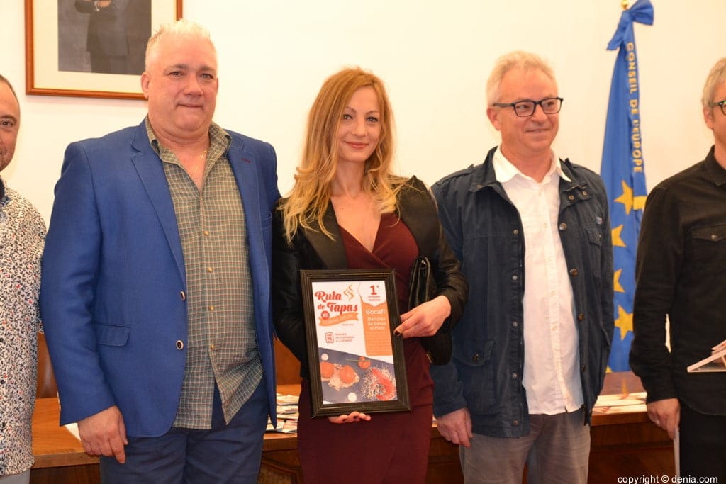02 premios xii ruta de tapas denia primer premio bocafi